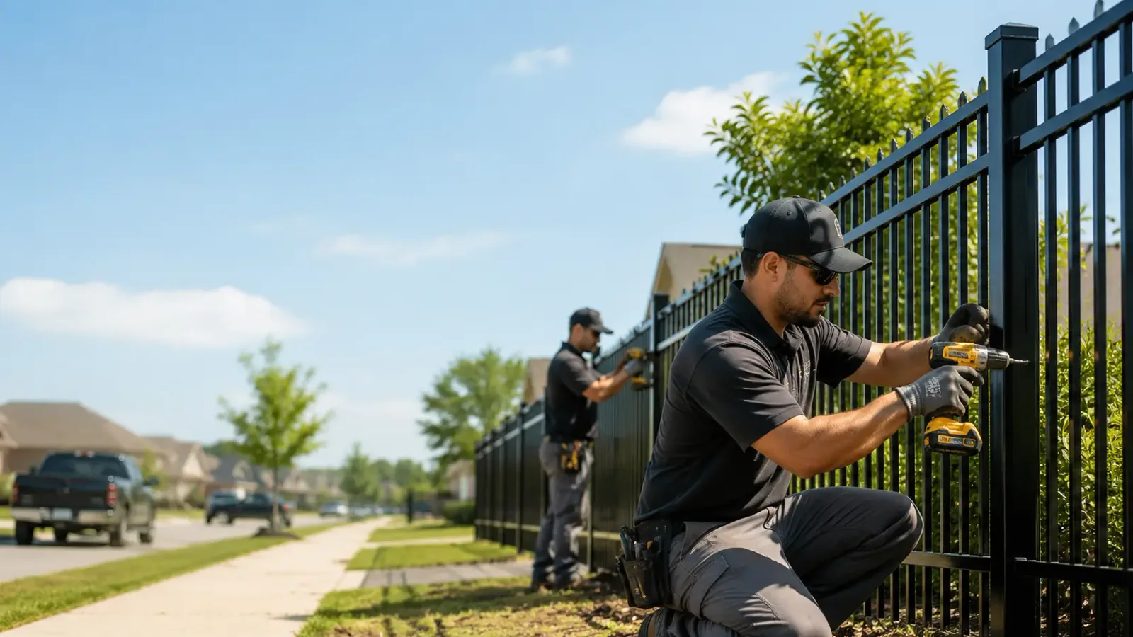 Metal Fence Installation in Leesburg, VA